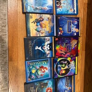 Disney DVD Movie Collection - 10 movies! Including some princess movies.